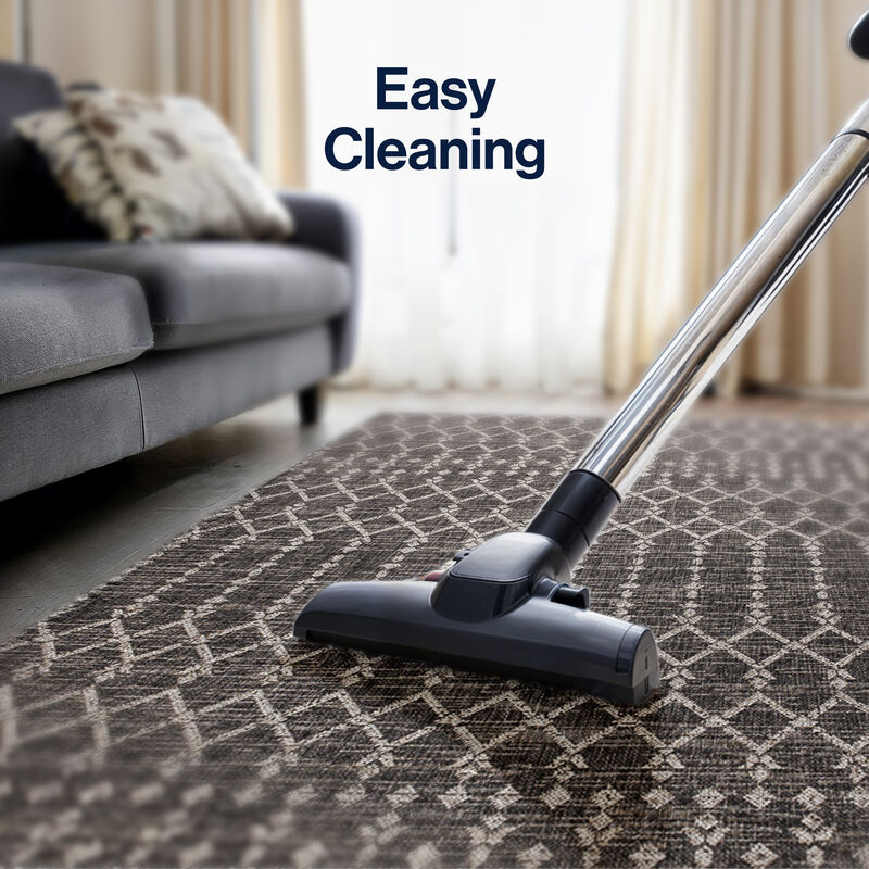 Ourika Moroccan Geometric Textured Weave Area Rug