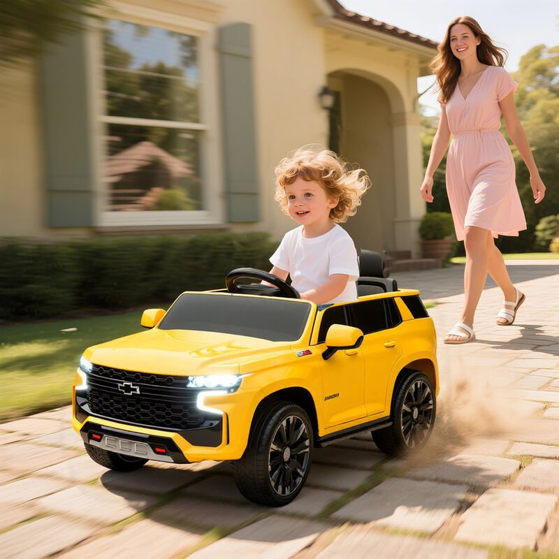 BreeBe Electric Ride on Car 12V Kids Ride-on Toy image number 1