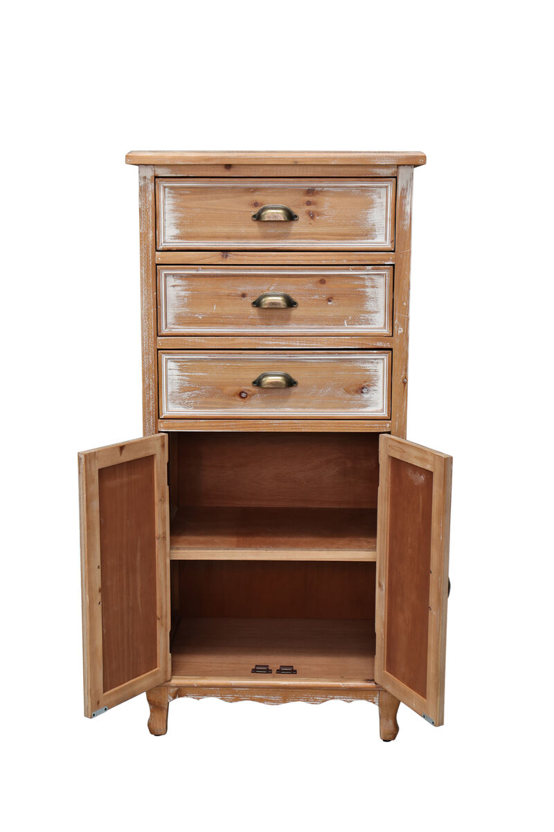 Gekske Wooden Storage Cabinet image number 9