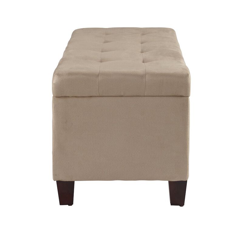 Linon Carmen Shoe Storage Ottoman image number 4