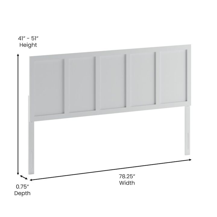 Flash Furniture Contemporary King Size Raised Panel Headboard