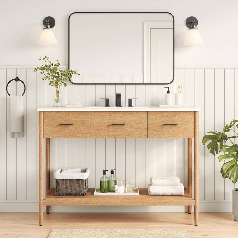 Zaire 48" Single Sink Bathroom Vanity image number 8