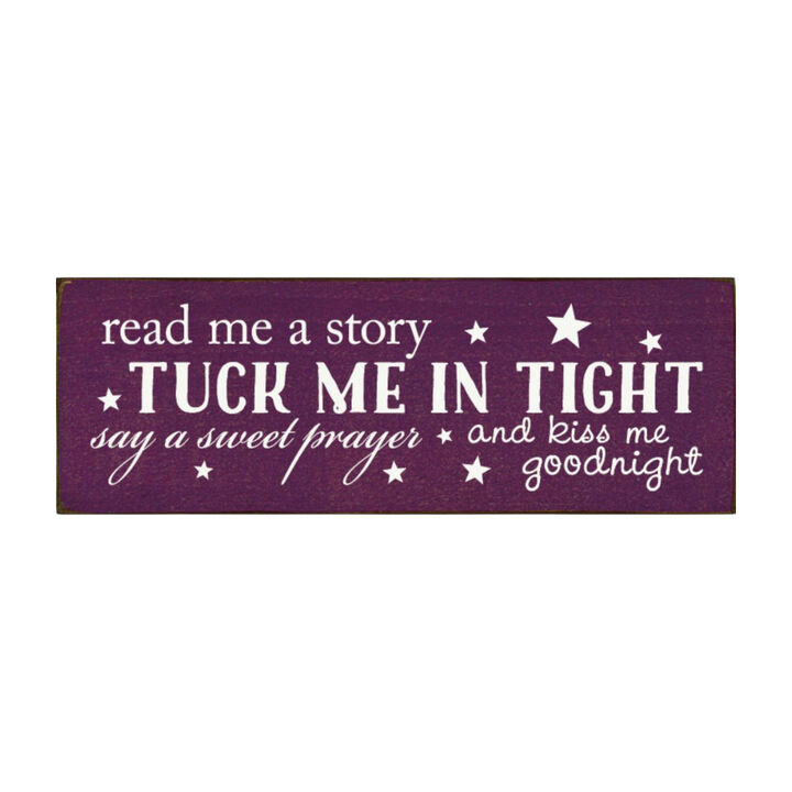 Rustic Knotty Pine Hanging Wall Sign with Story Quote Decorative Home Accent Plaque