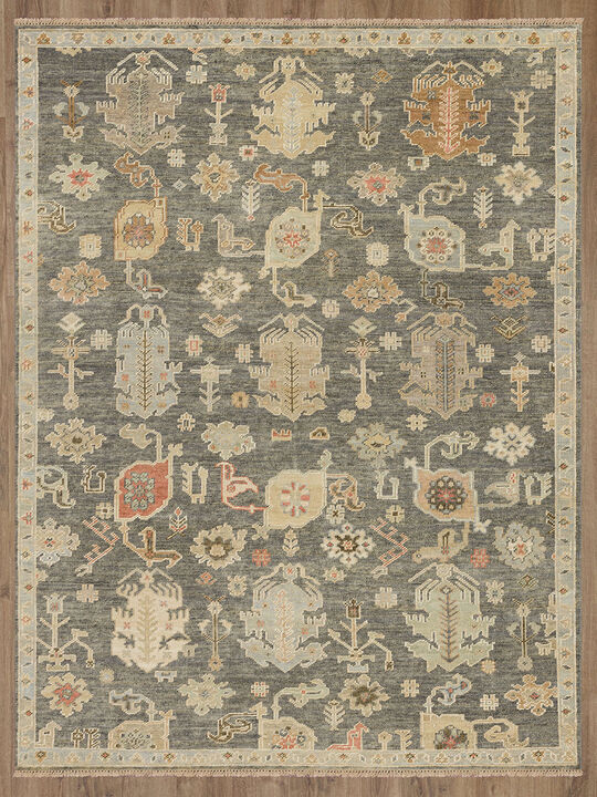 Cabrillo Girona Grey 6'x9' Rug