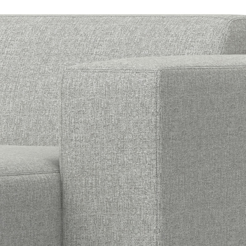 Rex Right-Facing Modular Sectional Sofa in Tightly Woven Performance Fabric image number 5