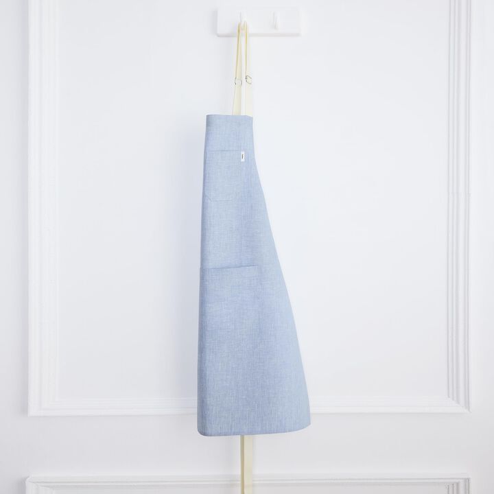Solino Home 100% Pure Linen Apron - Kitchen Linen