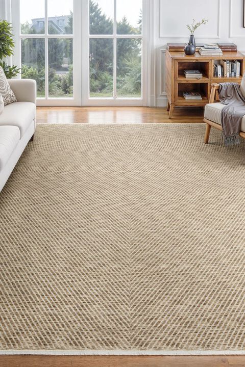 Echo ECH10 Beige 5'3" x 7'6" Rug