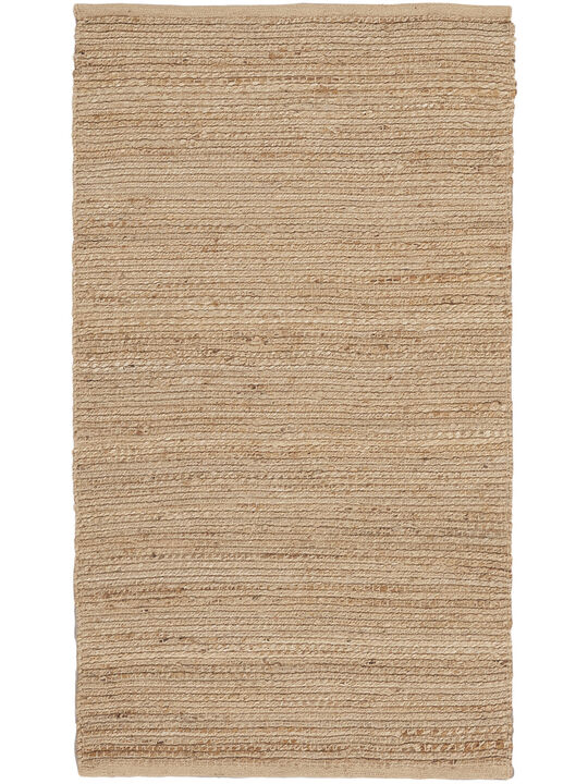 Natural Jute NJT01 Natural 3' x 5' Rug