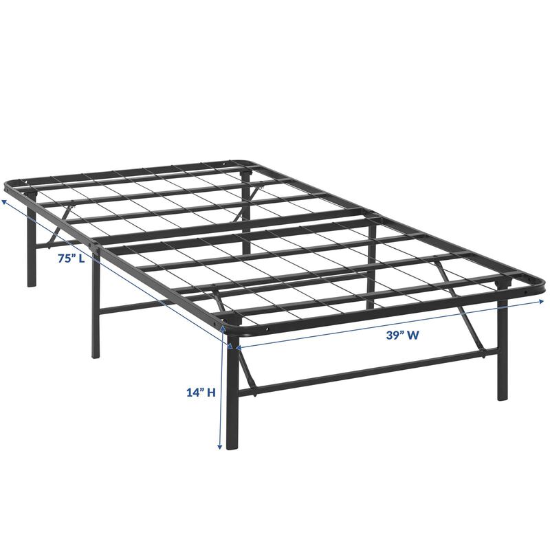 Modway - Horizon Twin Stainless Steel Bed Frame image number 6