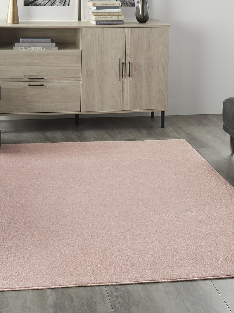 Nourison Essentials NRE01 Pink 5' x 7' Rug image number 7