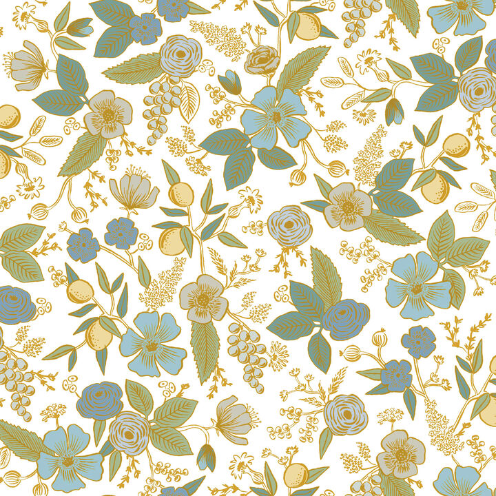 Colette Blue Multicolor Peel & Stick Wallpaper