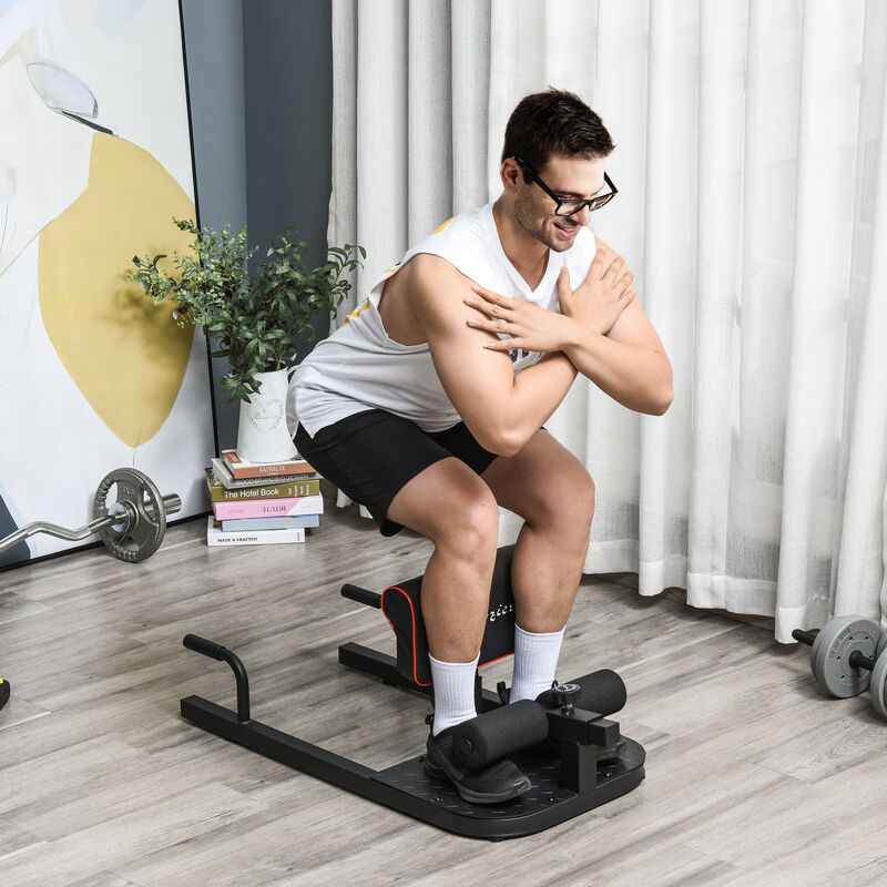 Hivvago 3-in-1 Push Up Sit Up Sissy Squat Machine image number 1