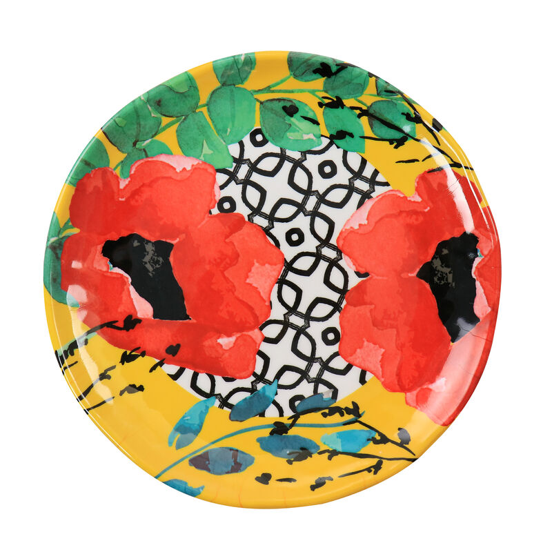 Elama Grace 12 Piece Melamine Dinnerware Set