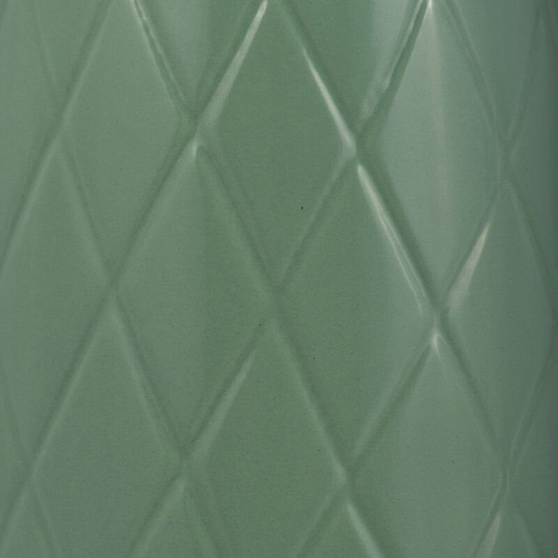 16" Plaid Textured Vase image number 4