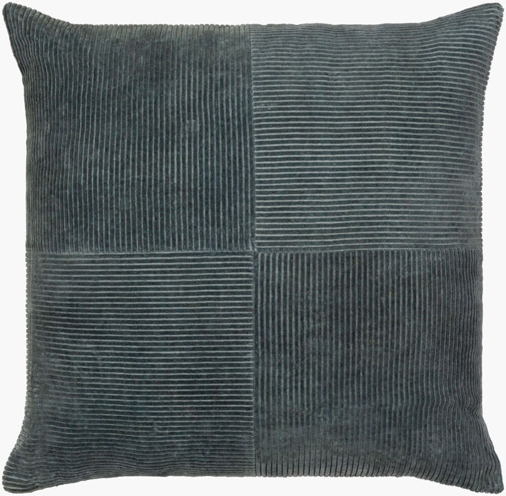 Corduroy Quarters Accent Pillow