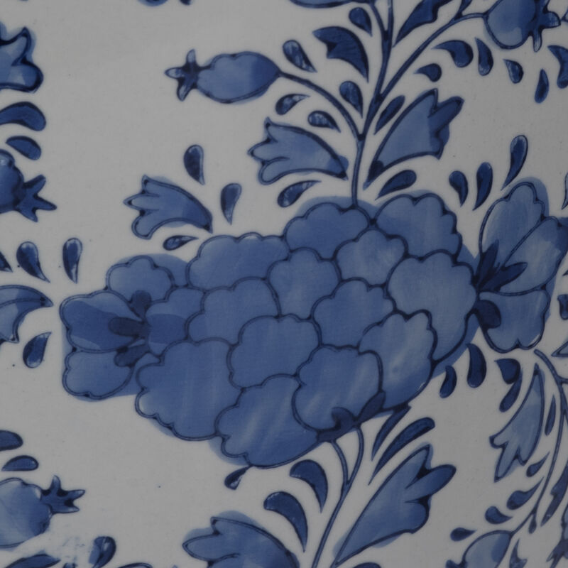 Flintham Blue Garden Stool image number 5