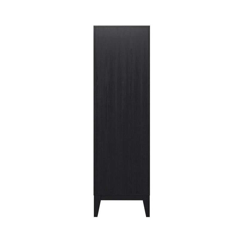 Cascade 17 x 17 x 60 Freestanding Linen Cabinet in Black Oak image number 9
