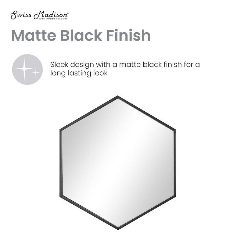 Annecy 19" Vanity Mirror in Phantom Black image number 2