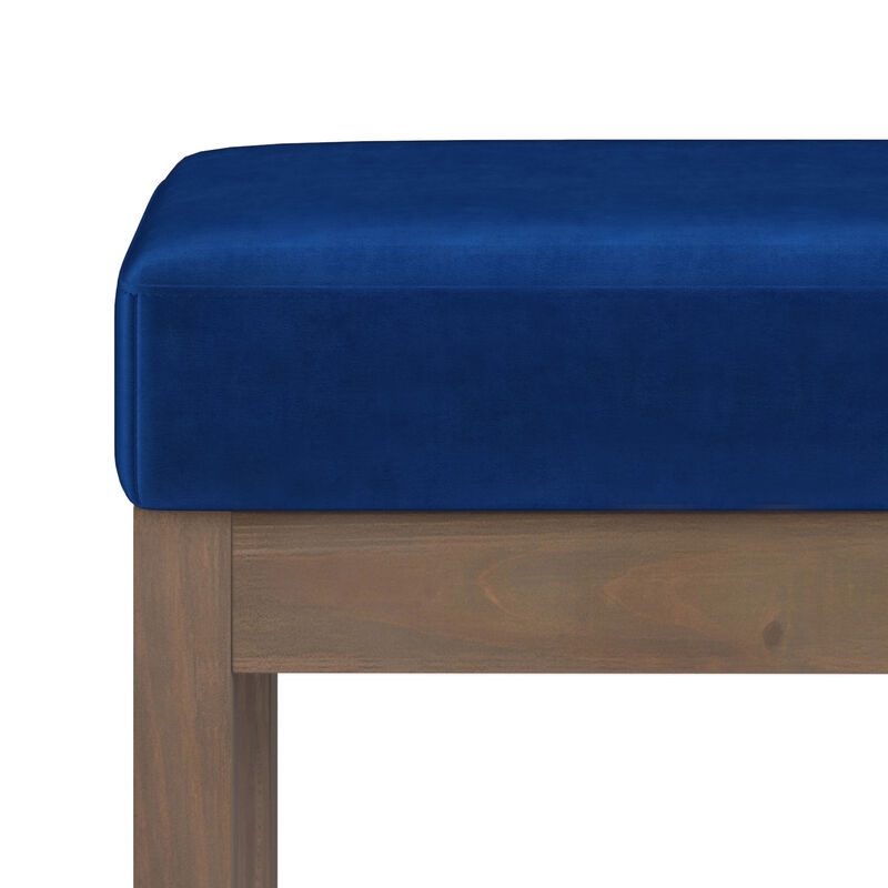 Milltown 26 in Wide Rectangle Footstool Small Ottoman Bench image number 3
