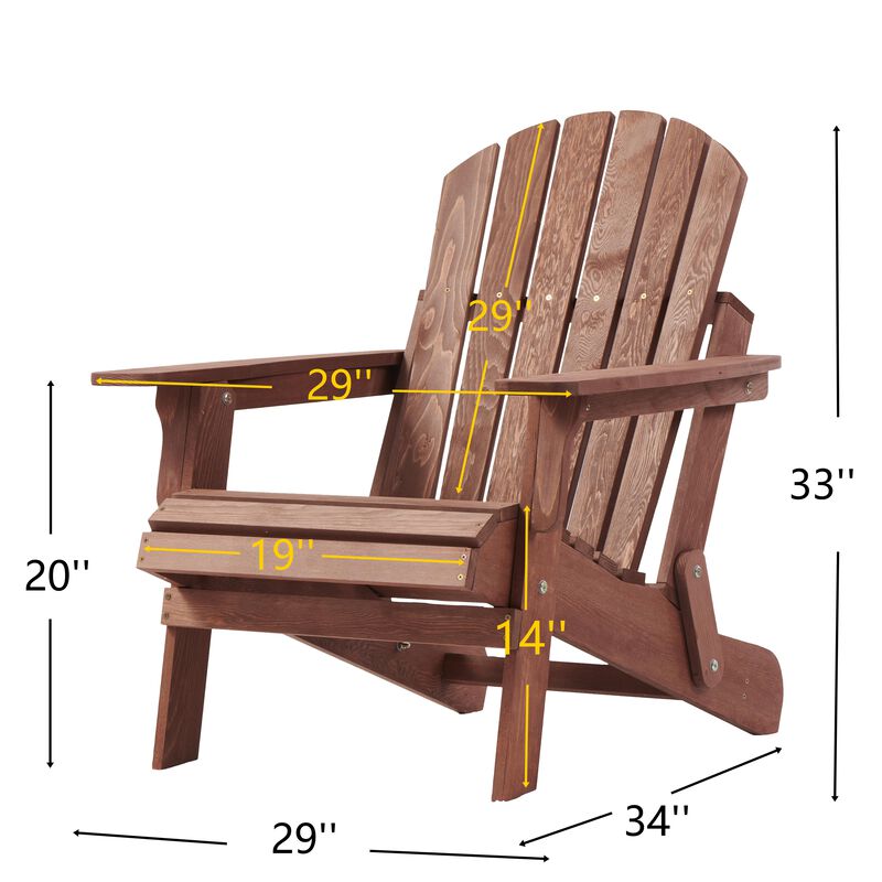 TATEUS Adirondack Chair image number 8