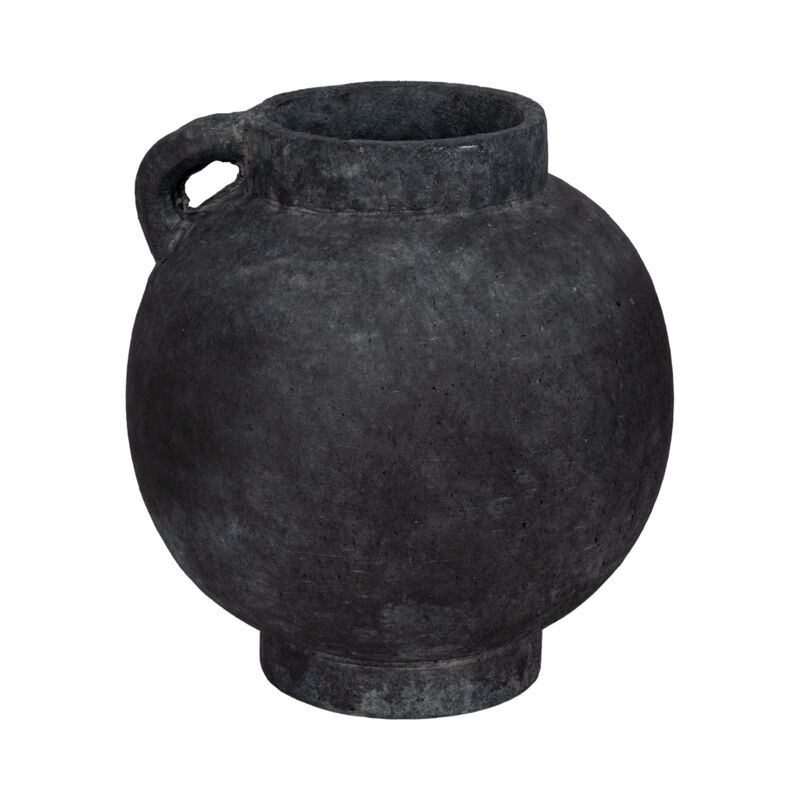 12" Bulbous Jug With Handle image number 0