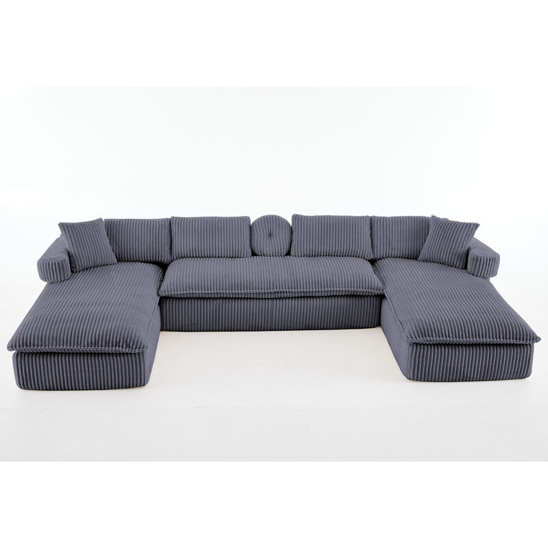 Britan 149" Oversized Sectional Couches U Shaped Couch image number 0