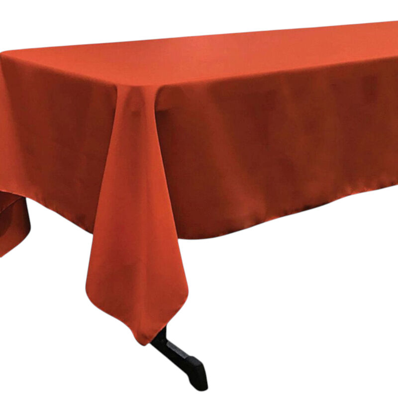 Rectangular Tablecloth 60 by 126 Inch Polyester Poplin image number 2