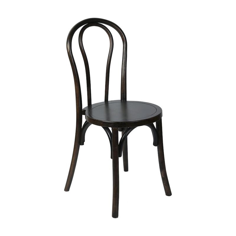 Flash Furniture Betsy Early American Thonet Style Solid Wood Stackable Dining Chair image number 0