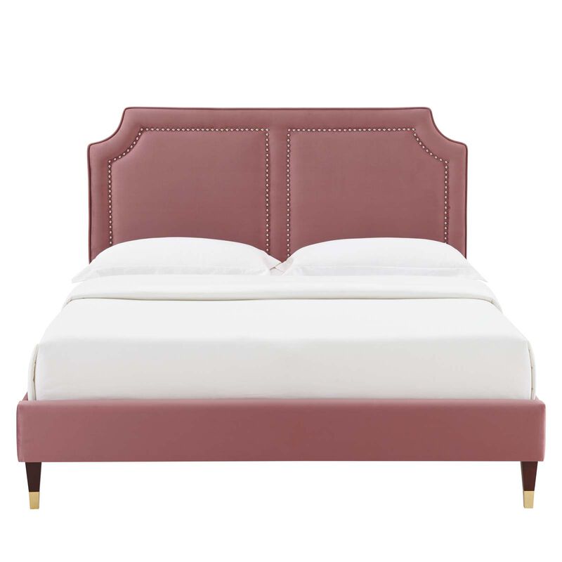 Modway - Novi Performance Velvet King Bed image number 4