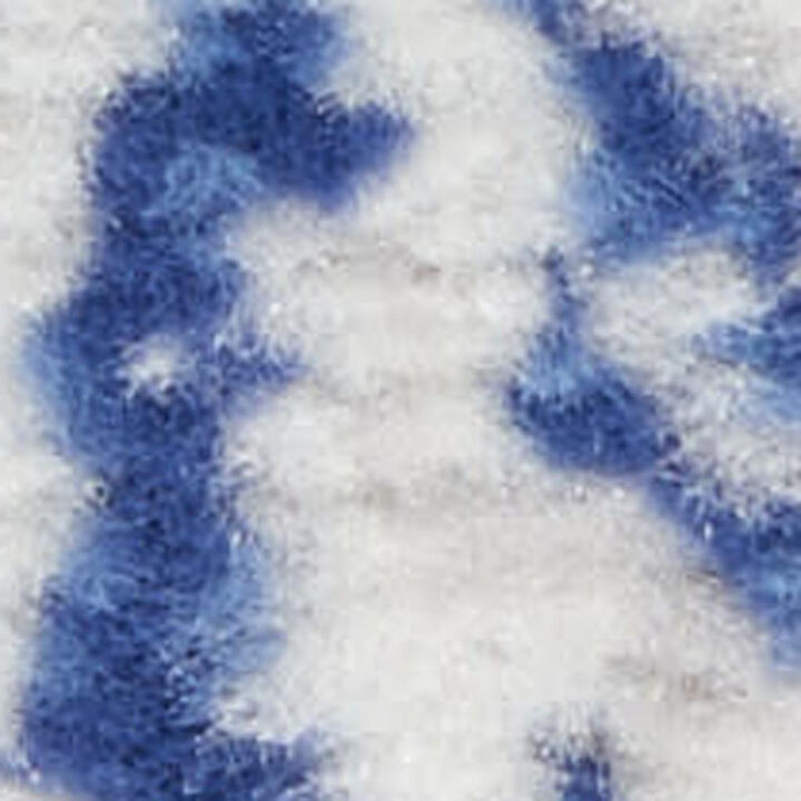 HomeRoots Damask Distressed Non Skid Area Rug