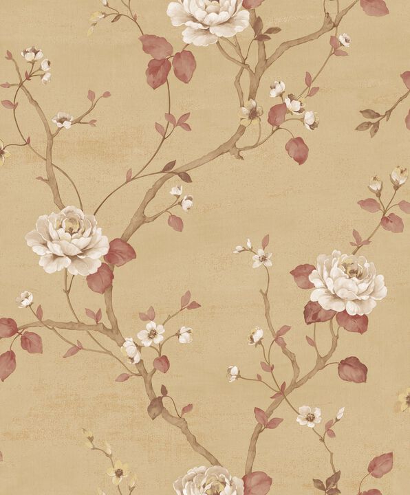 Palazzo 2 Luisella Floral Gold Wallpaper G67604