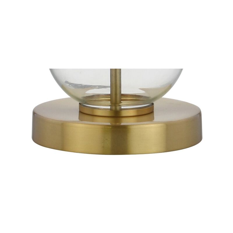 Bella Glass Triple Sphere LED Table Lamp (Set of 2)