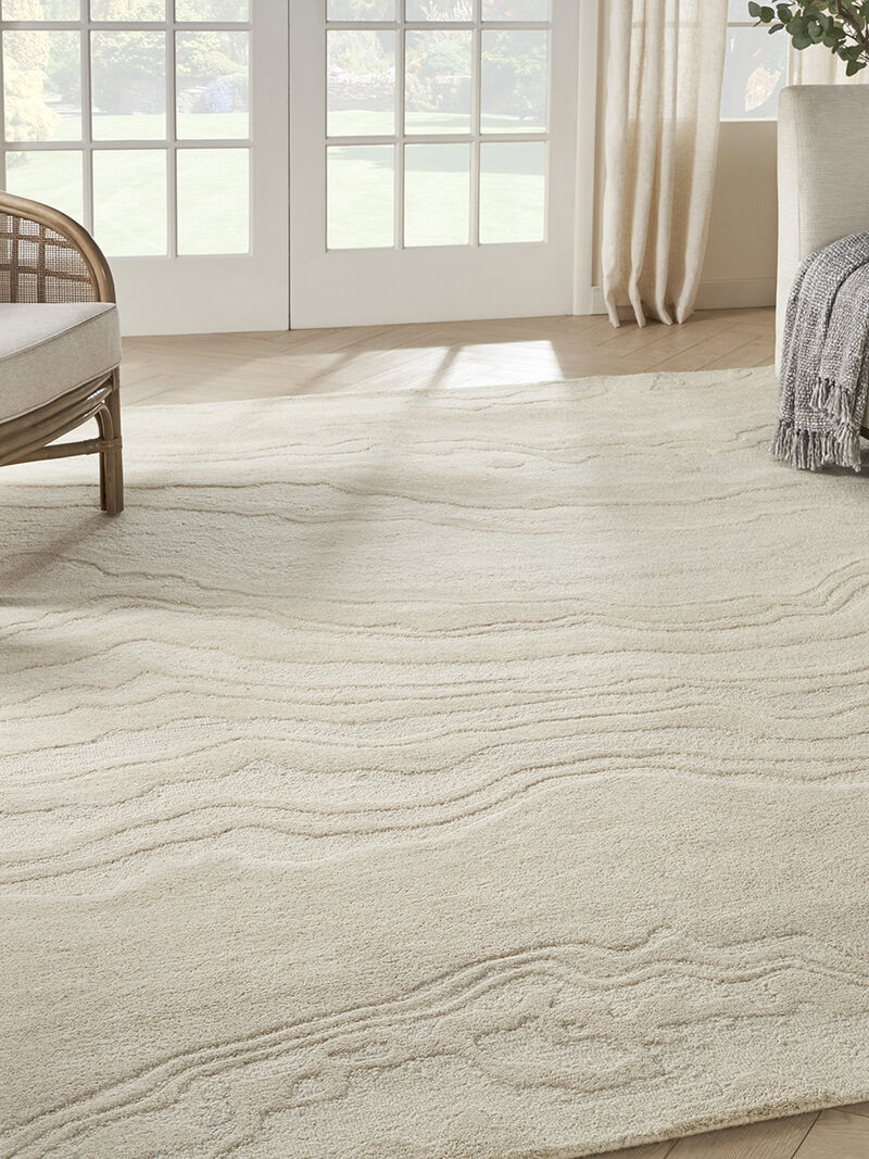 Graceful GRU01 Ivory 8'6" x 11'6" Rug