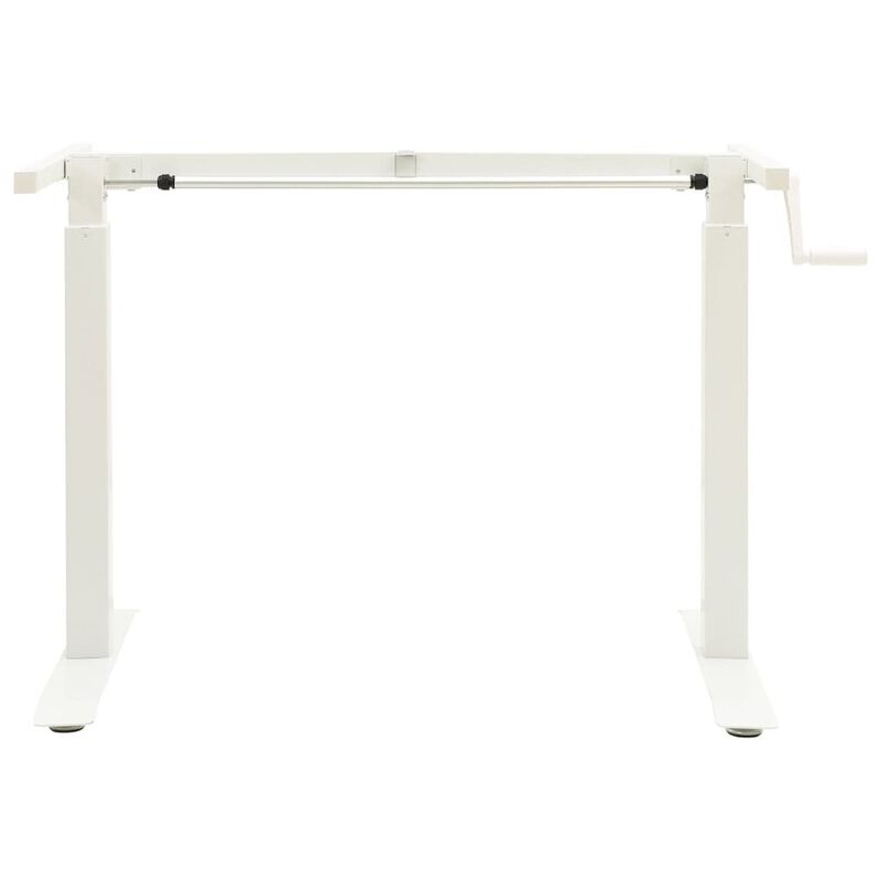 Stand Up Desk Frame White Carbon steel Adjustable
