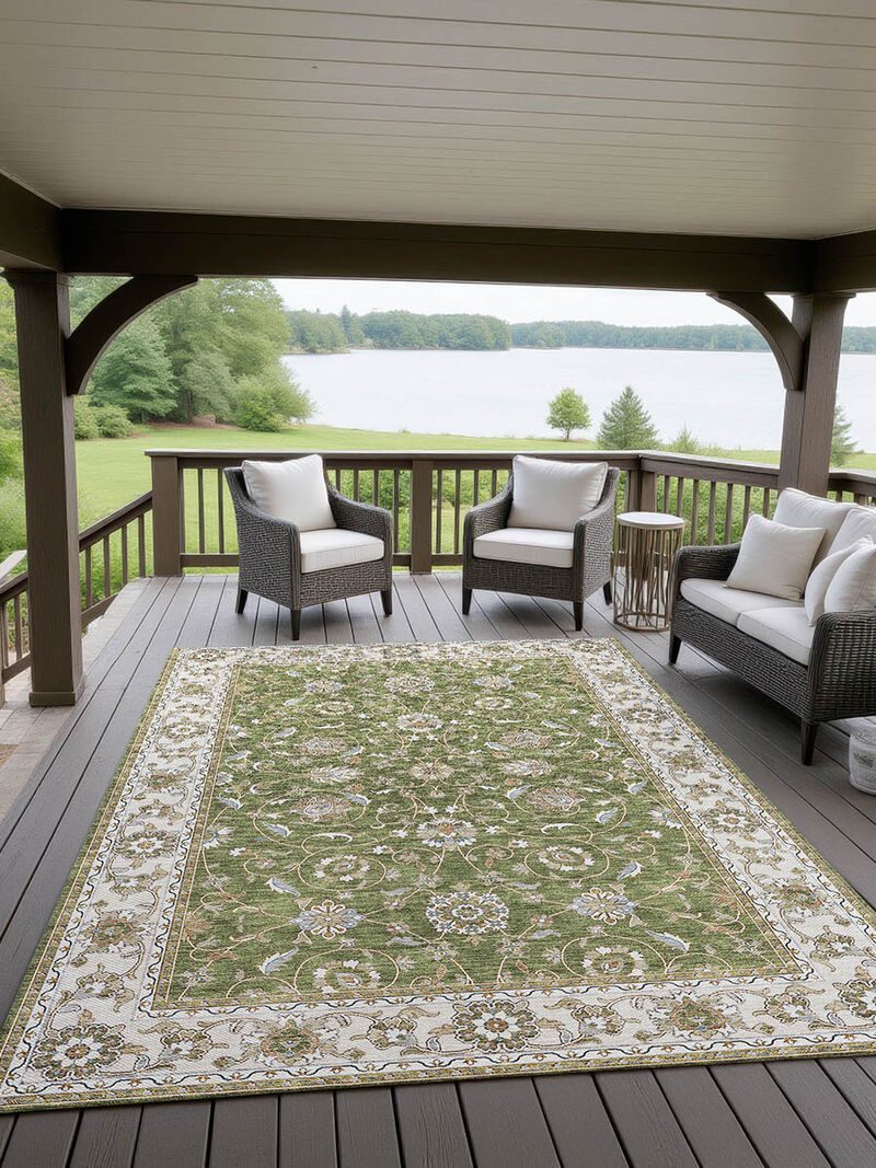 Hatay HY1 Olive 10' x 14' Rug