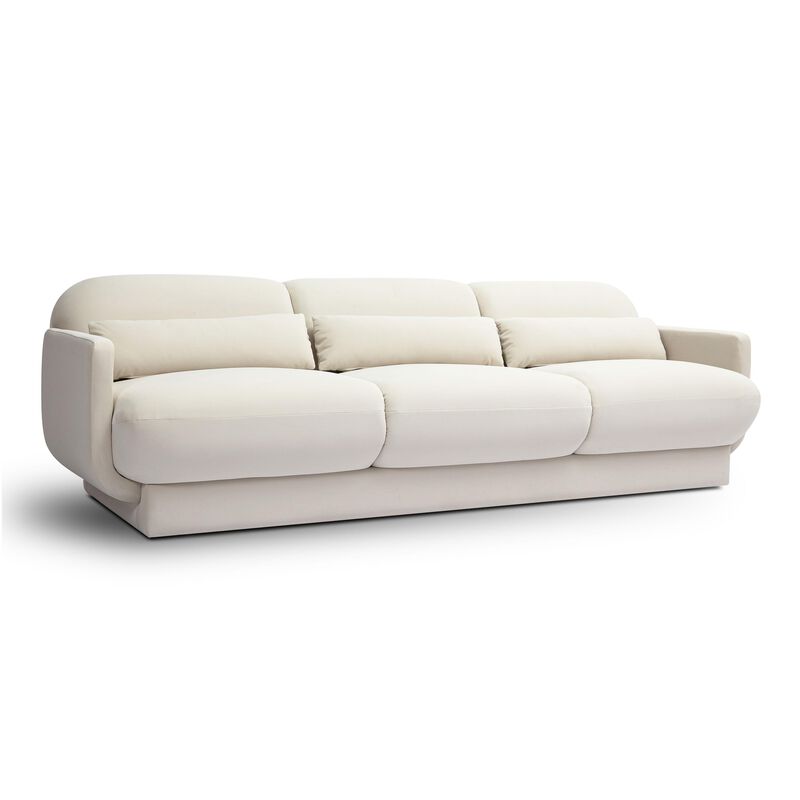 Azalea  Velvet Sofa. image number 1