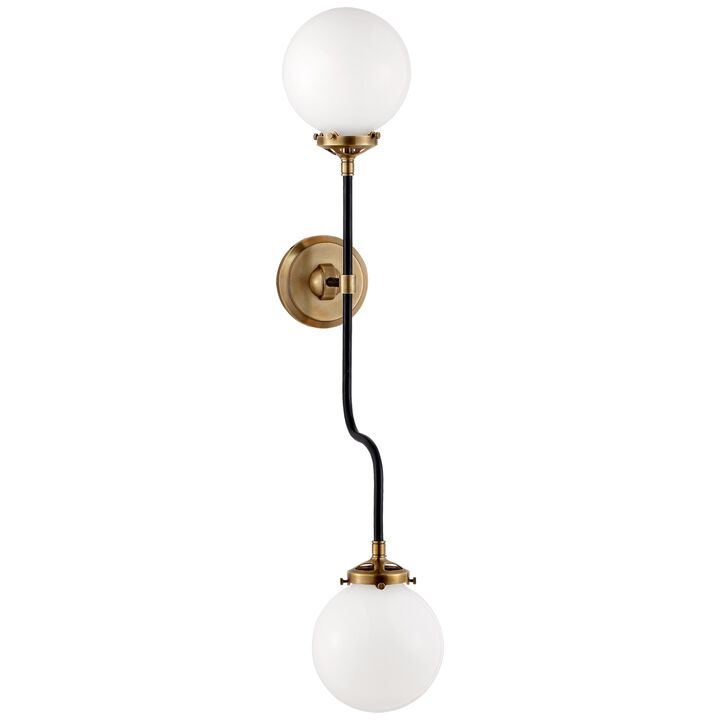 Ian Fowler Bistro Double Wall Sconce Collection