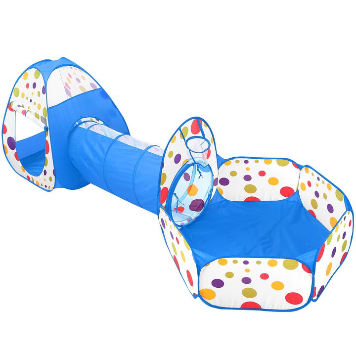 3 In 1 Child Crawl Tunnel Tent