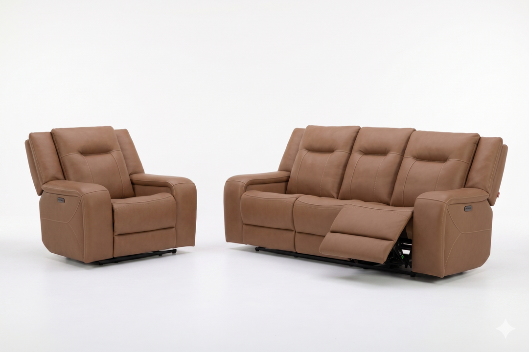 Tahoe Chocolate 2-Piece Living Room Set