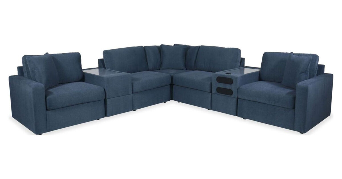 Modmax 7-Piece Sectional in Ink