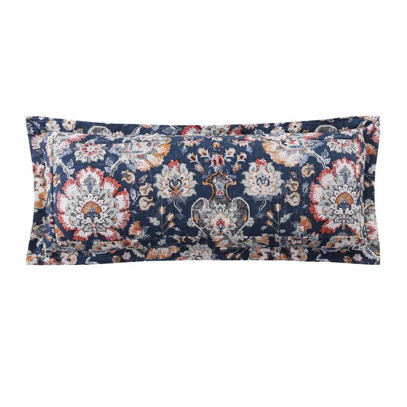 Derby Washed Linen Lumbar Pillow image number 0