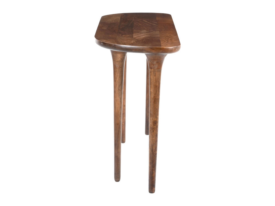 Spiker Console Table Walnut