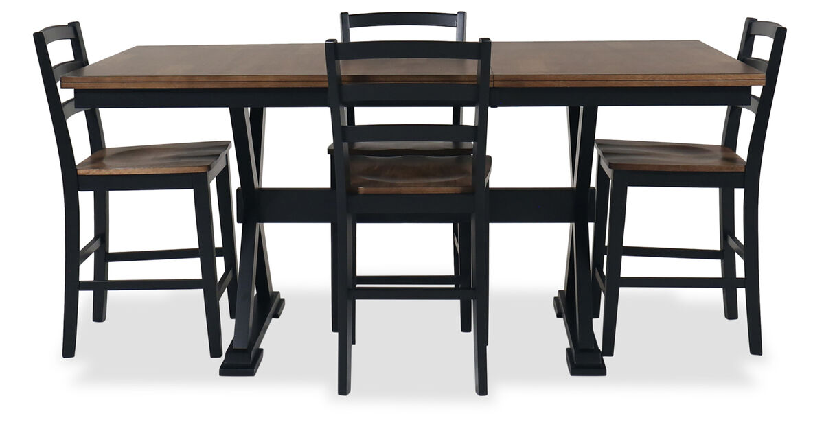 Wildenauer 5-Piece Counter Dining Set
