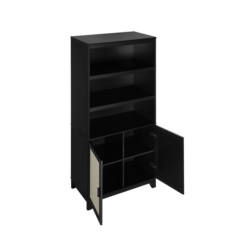 Sheridan Black Bookcase