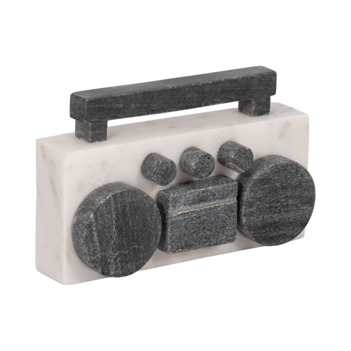 8" Marble Boombox