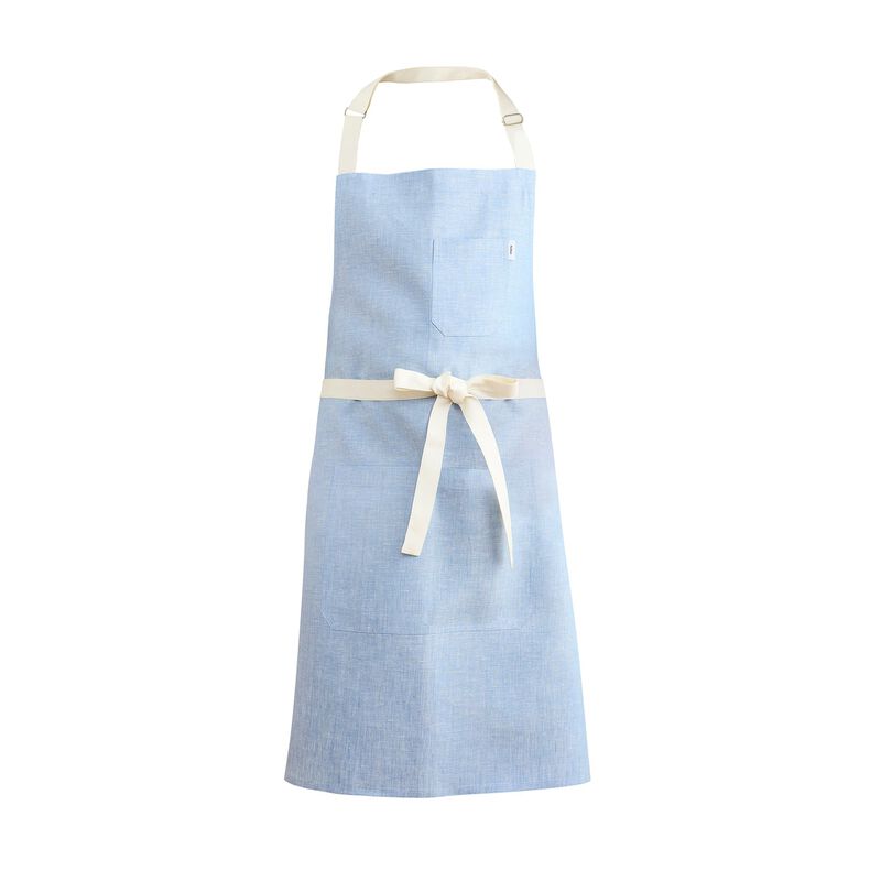 Solino Home 100% Pure Linen Apron - Kitchen Linen image number 1