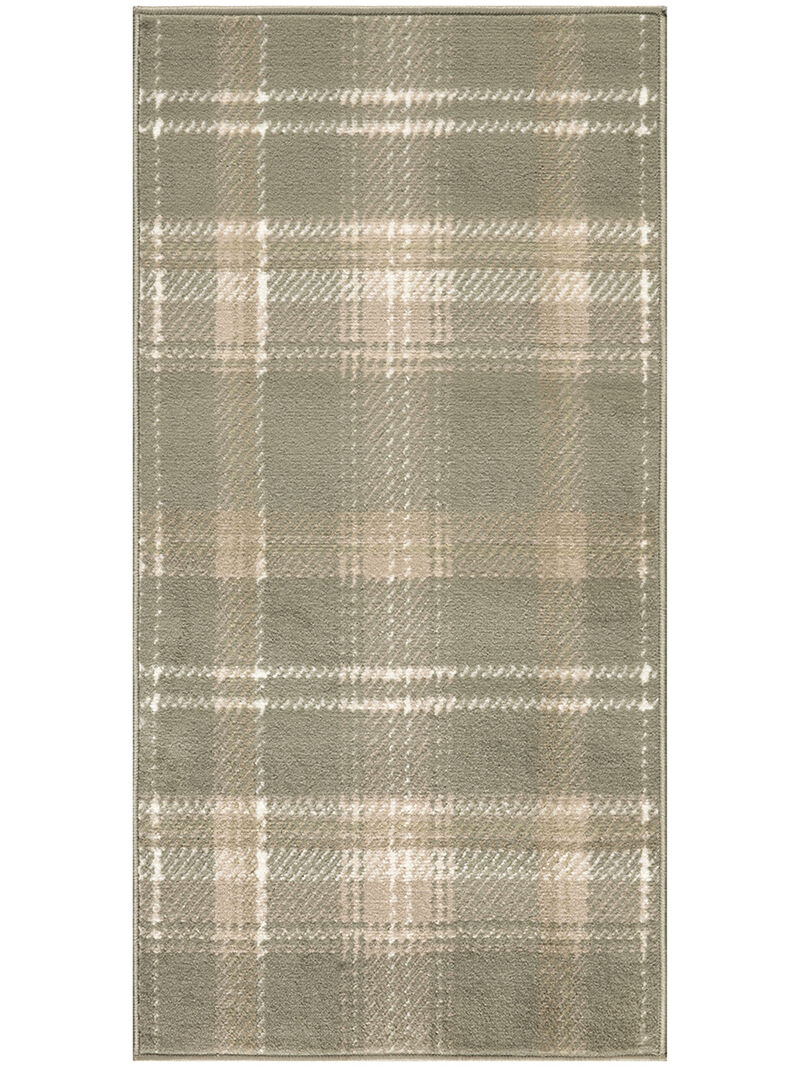 Grafix GRF03 Olive 2'3" x 10' Rug image number 0