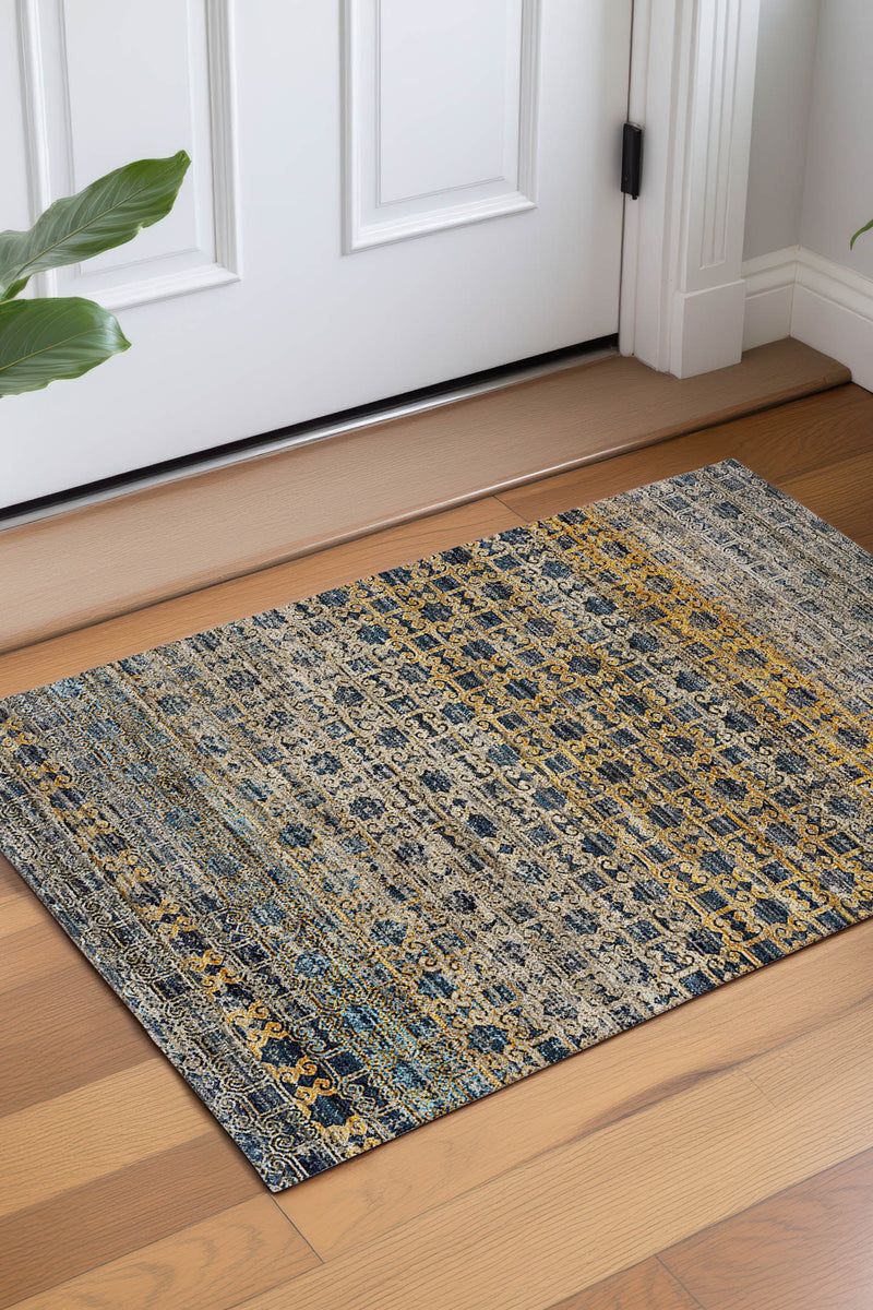 Vico VC5 Navy 9' x 12' Rug image number 2