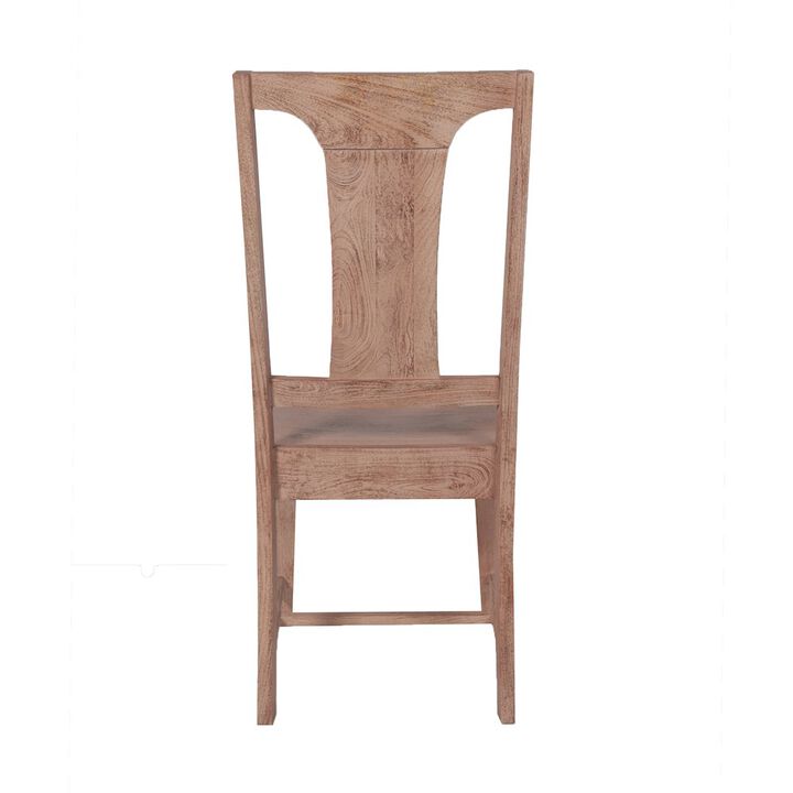 World Interiors Pengrove Dining Chair in Antique Oak