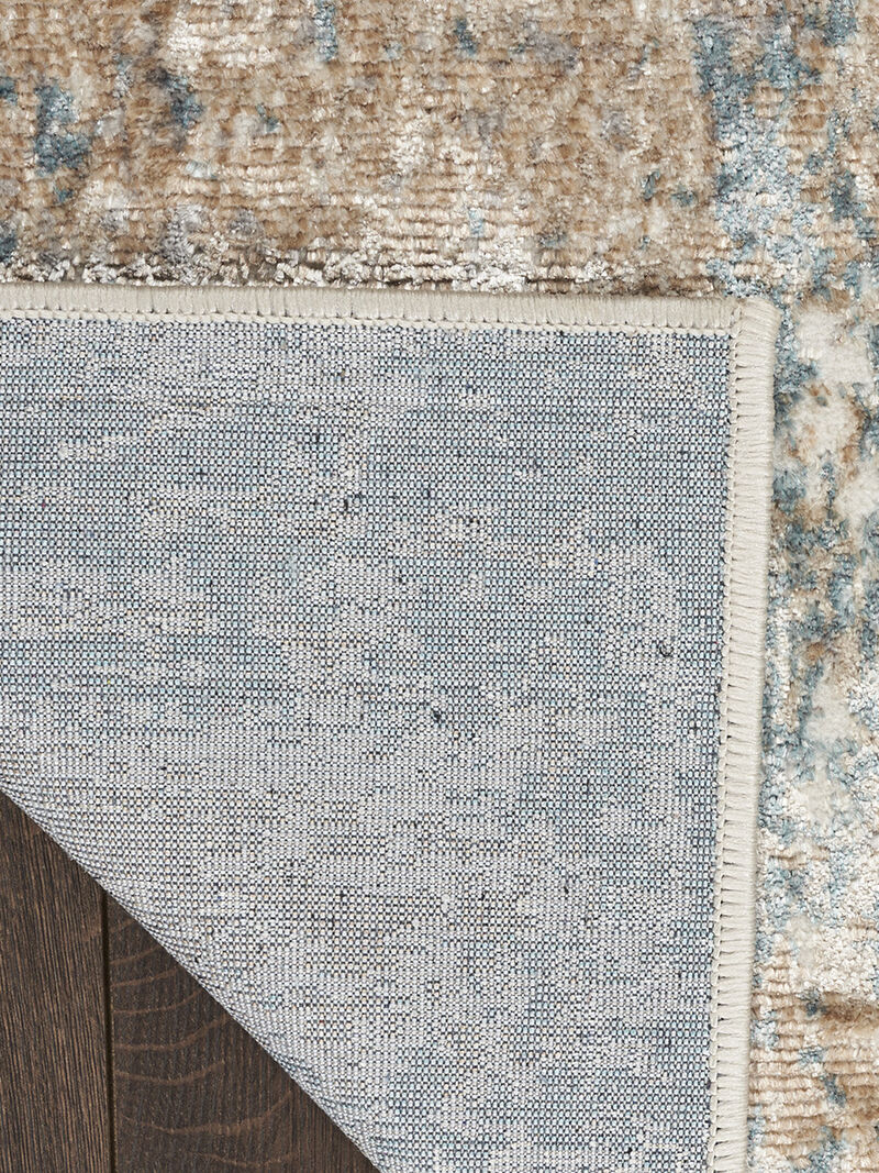 Glitz GLZ06 Taupe/Multicolor 3'11" x 5'11" Rug